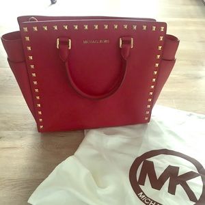 Barely used Michael Kors studded Selma